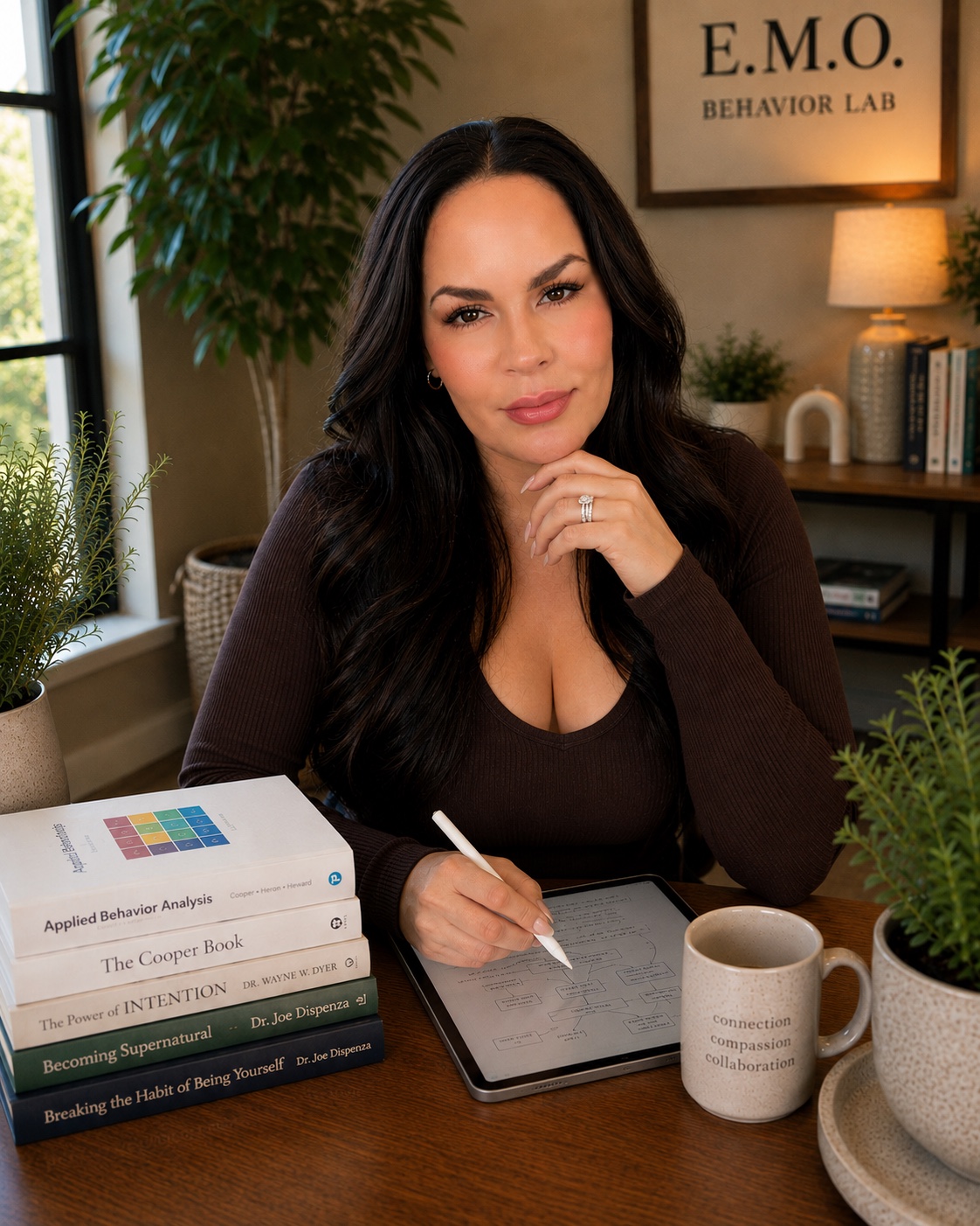 Lia, BCBA, Founder of E.M.O. Behavior Lab